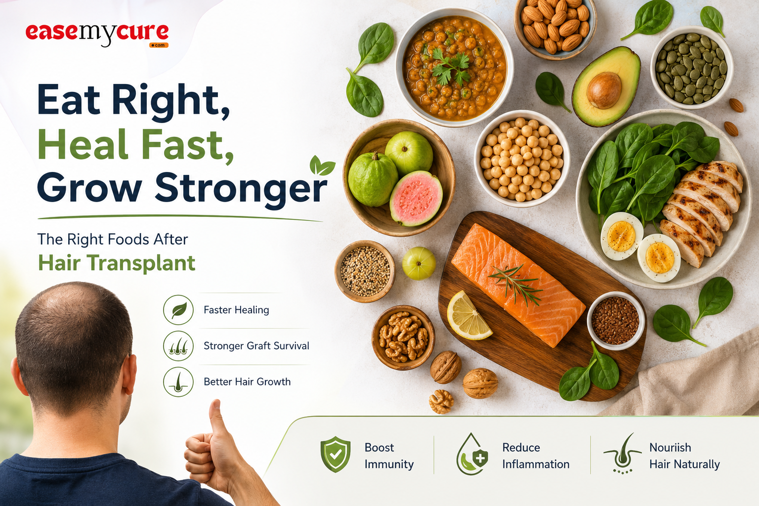 After Hair Transplant: Foods to Eat & Avoid for Faster Recovery