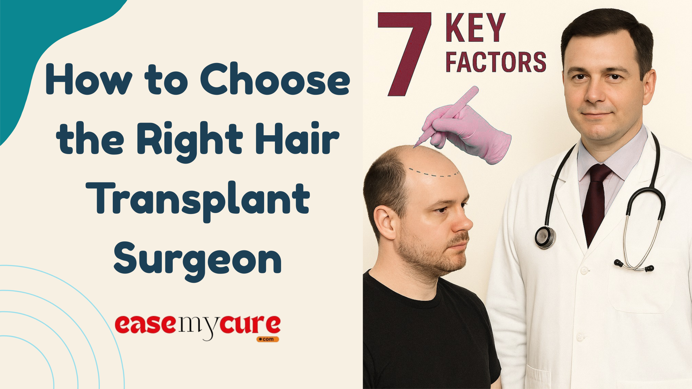 How to Choose the Right Hair Transplant Surgeon: 7 Key Factors