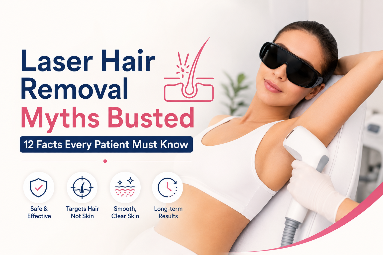 Laser Hair Removal Myths Busted: 12 Facts Every Patient Must Know Before Booking