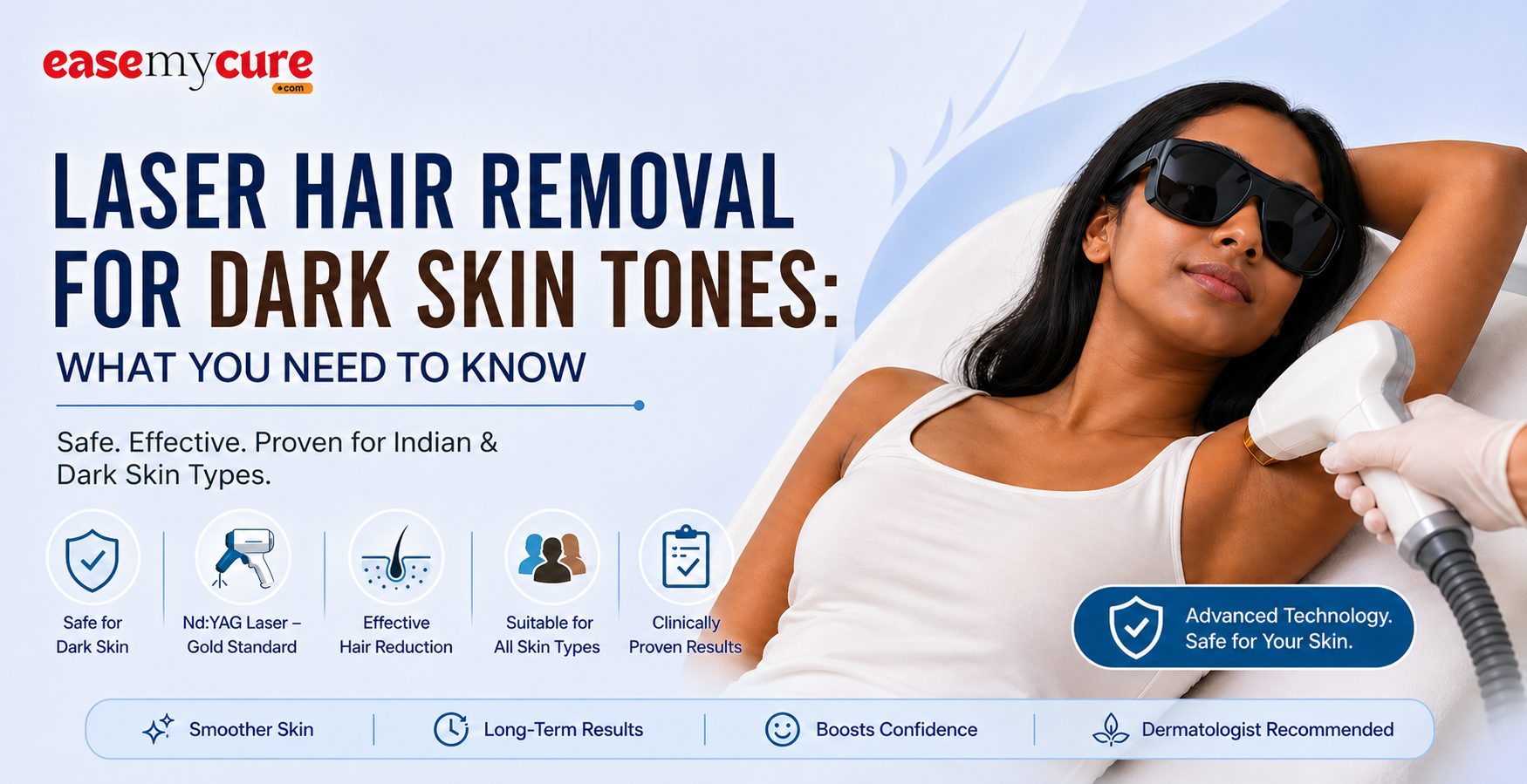 Laser Hair Removal for Dark Skin Tones: What You Need to Know