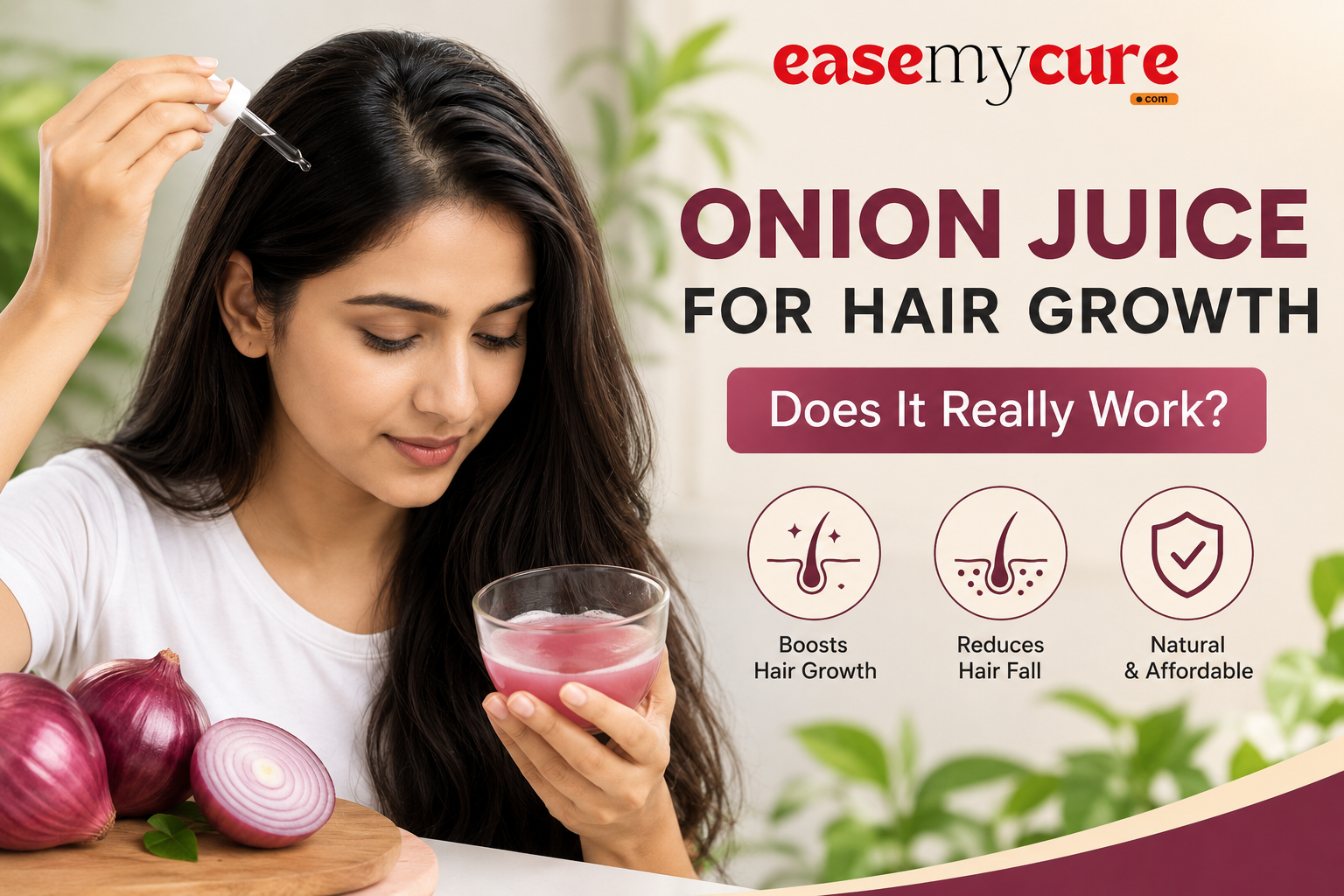 Onion Juice for Hair Growth: Does It Actually Reduce Hair Fall?
