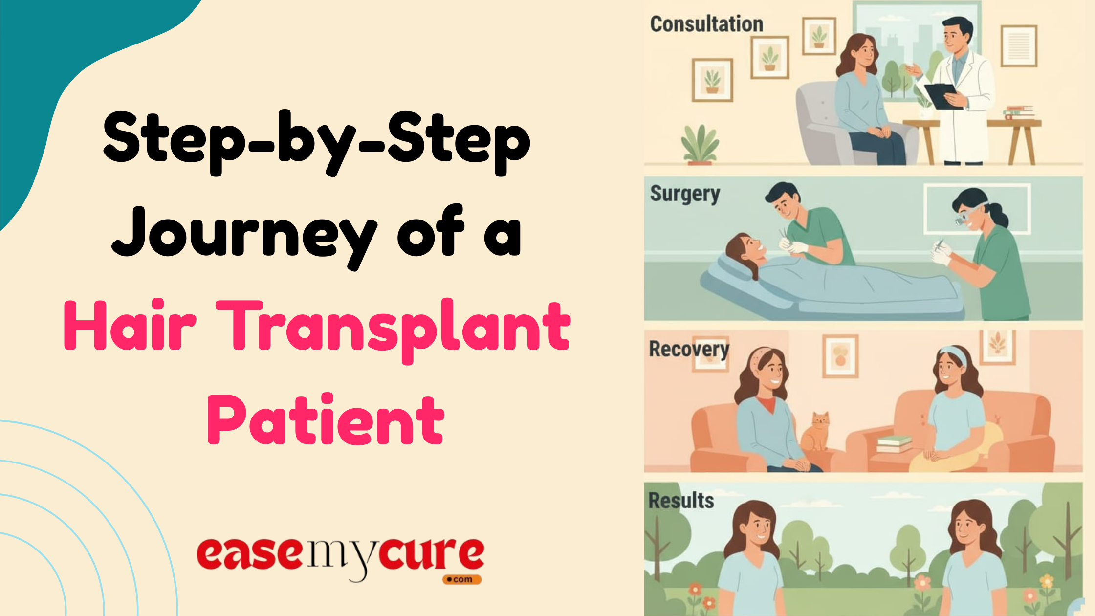 Step-by-Step Journey of a Hair Transplant Patient