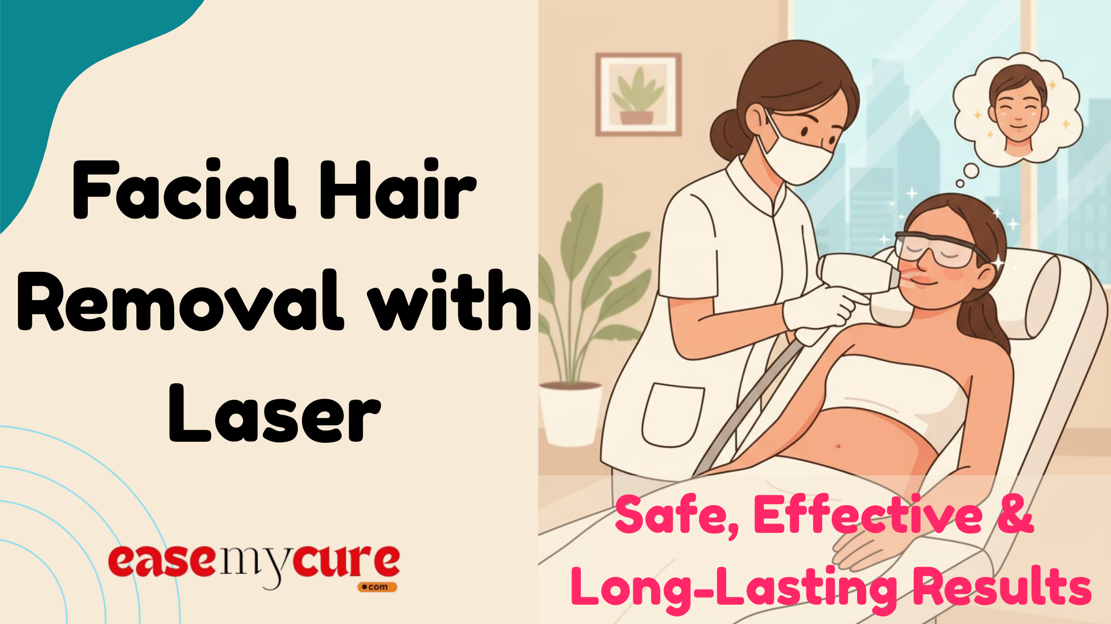 Facial Hair Removal with Laser: Safe, Effective & Long-Lasting Results