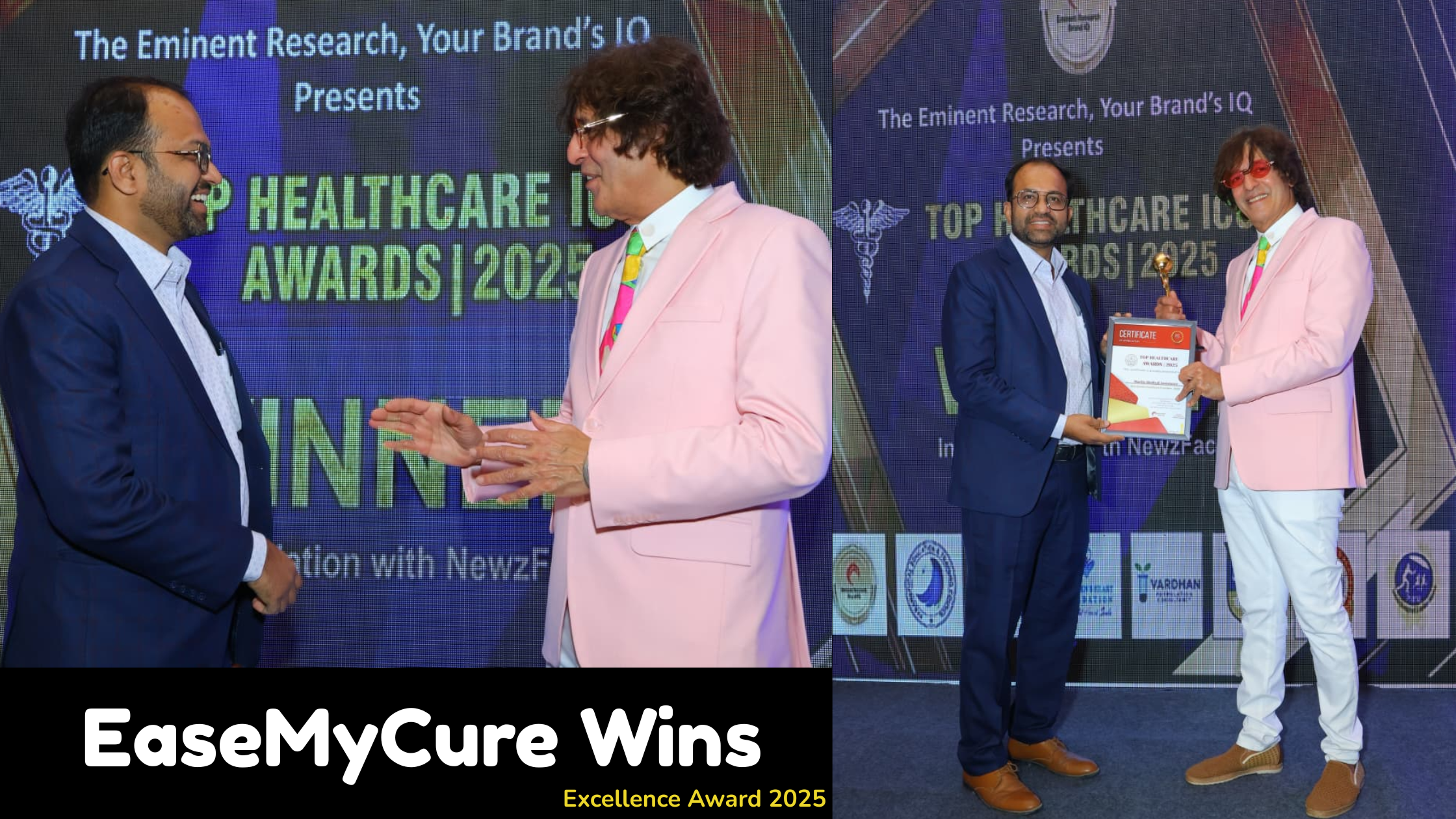 EaseMyCure Wins Healthcare Icon Excellence Award 2025
