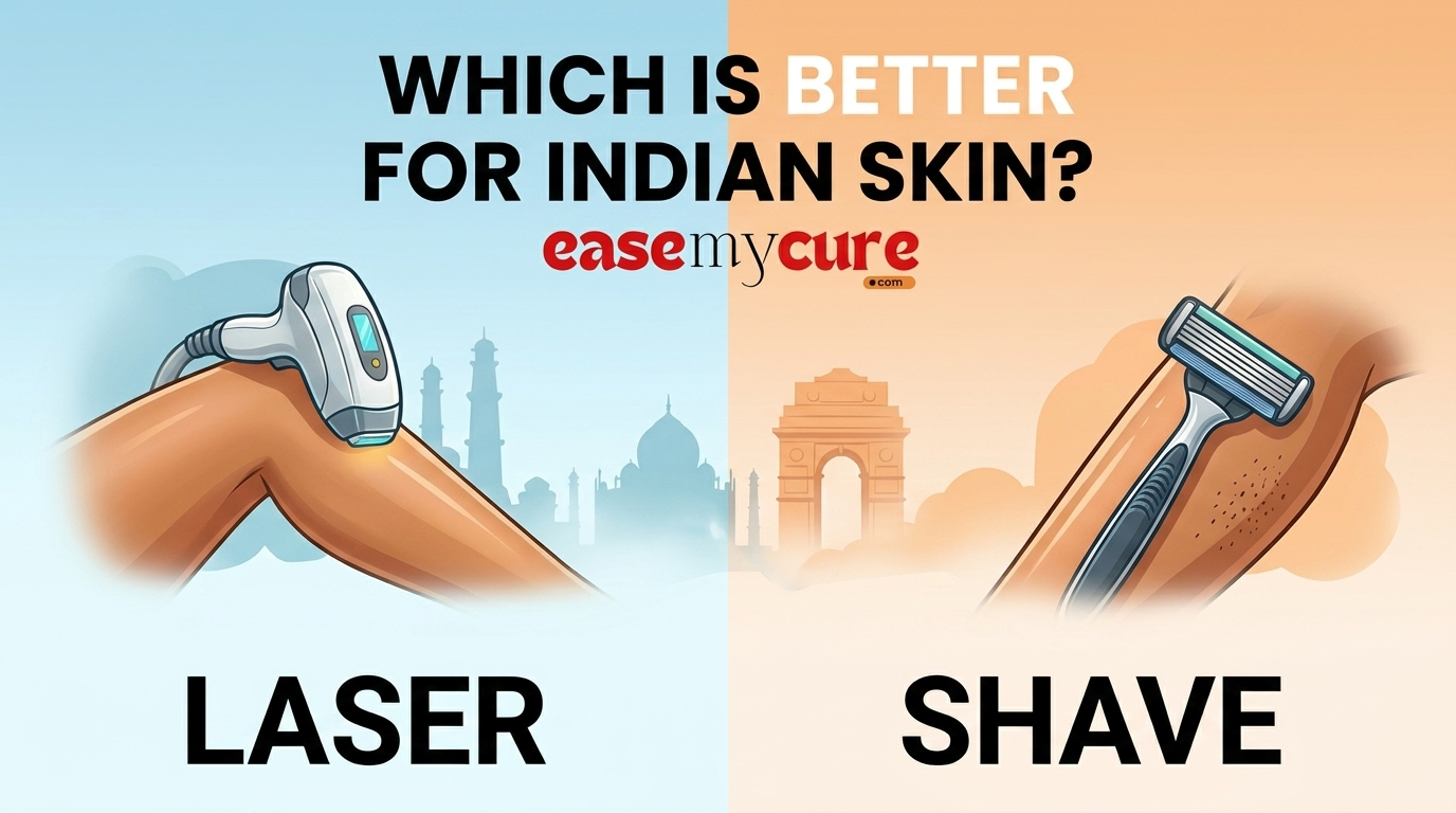 Laser Hair Removal vs Shaving Which Is Better for Indian Skin