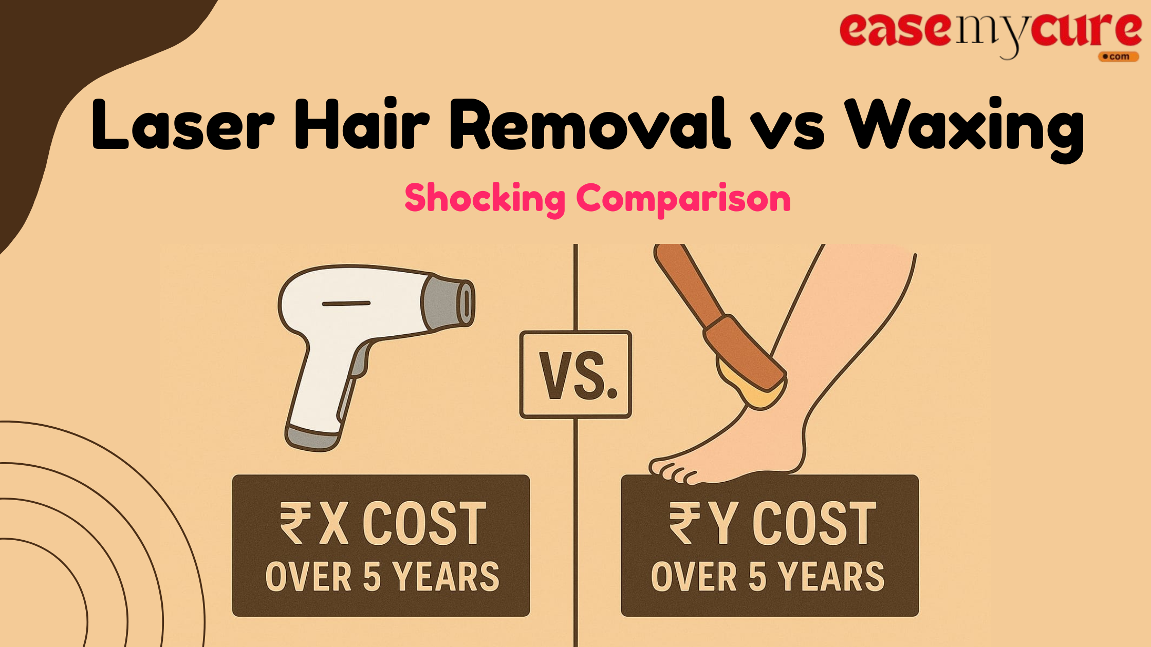 Laser Hair Removal vs Waxing Cost Over 5 Years: Shocking Comparison